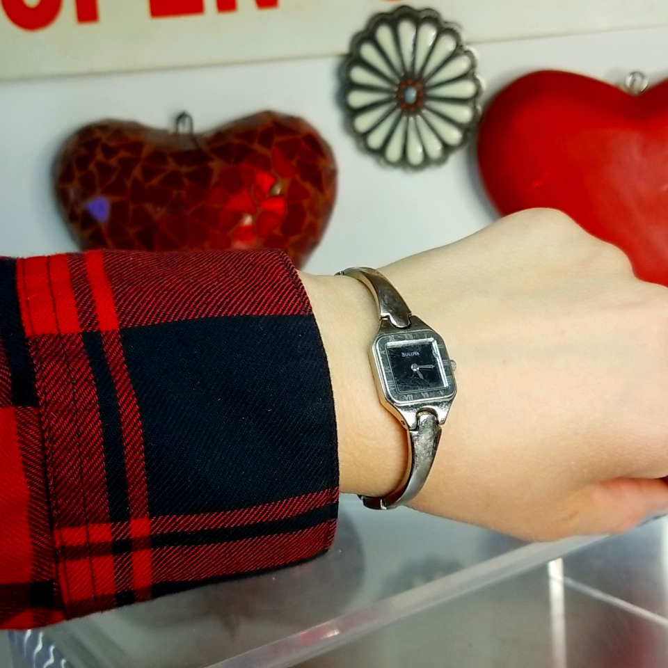 Auth Bulova Bracelet Watch